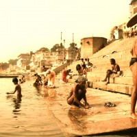 bath time on the Ganges