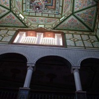 looking up