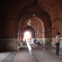 mosque hall Delhi