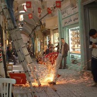 sparks